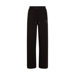 Karl Lagerfeld Pantaloni 'Rue St-Guillaume' negru / alb