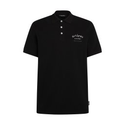Karl Lagerfeld Tricou negru / alb