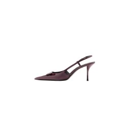 MANGO Pumps 'Day' roșu bordeaux