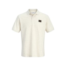 JACK & JONES Tricou 'JJDaytona' alb amestacat