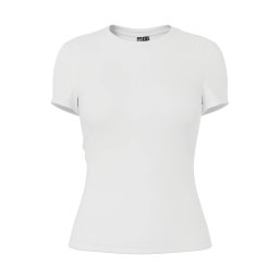 PIECES Tricou 'PCLula' alb