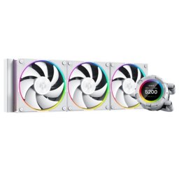 ID-Cooling CPU Water Cooler - Space SL360 ALB (25dB; max. 132.52 m3/h; 3x12cm, LED A-RGB, alb)