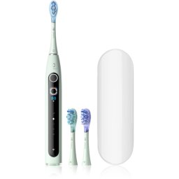 Oclean X Pro 20 Set periuta de dinti cu ultrasunete + 2 capete de schimb cu trusă de călătorie Green