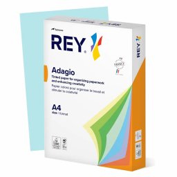 Hartie color REY Adagio, A4, 80g, 500 coli/top, bleu pastel