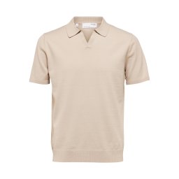 SELECTED Tricou 'SLHTeller' bej