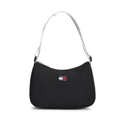 Tommy Jeans Geantă de umăr 'Essential Daily' bleumarin / roșu / negru / alb