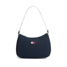 Tommy Jeans Geantă de umăr 'ESS DAILY' bleumarin / roșu / alb