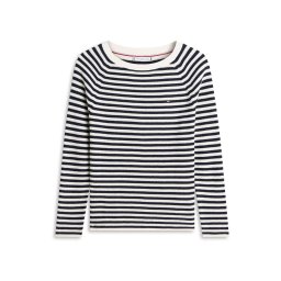 TOMMY HILFIGER Pulover bleumarin / alb