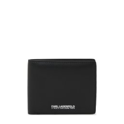 Karl Lagerfeld Portofel negru / argintiu