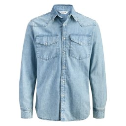 JACK & JONES Cămașă 'JJWestern' albastru deschis