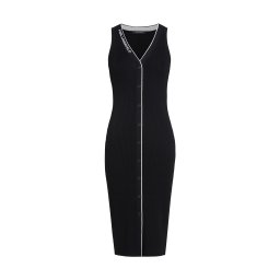 Karl Lagerfeld Rochie tricotat negru