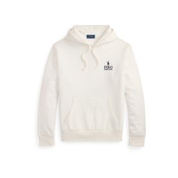 Polo Ralph Lauren Bluză de molton negru / alb