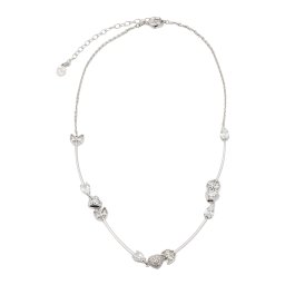 Swarovski Lanțuri argintiu