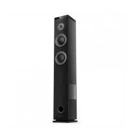 Sistem Audio 2.1 Energy System Tower 5 MAX, bluetooth 5.3, interfata jack 3.5mm, putere: 100W, frecventa raspuns 40 Hz ~ 18 kHz, frecventa FM: 87,5 - 108 MHz, ecran/afisaj: LED, suport card de memorie: microSD si stick-uri USB pana la 128 GB, include tele