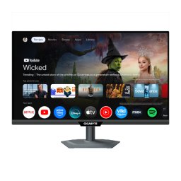 Monitor Gaming Gigabyte M27QS, Panel Size: 27 inch, tip panel IPS, rezolutie 2560 x 1440 pixeli, refresh rate 180 Hz, 16:9, contrast 1000:1 (normal), Bluelight Reducer, Flicker-Free, FreeSync, VESA DisplayHDR 400,