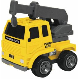 VEHICULE CU FRICTIUNE, SCARA 1/43, 10CM, DIVERSE MODELE- MACARA, EXCAVATOR, BETONIERA, BASCULANTA SI AUTOCISTERNA