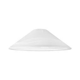 Abajur de rezervă din sticlă SFERA E27 120x300 mm alb