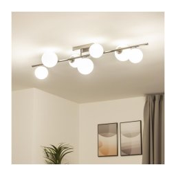 Brilagi - Lustră LED aplicată MILLA 7xG9/3W/230V negru crom/alb