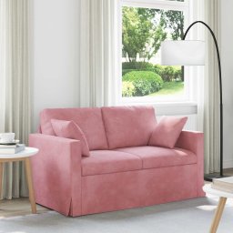 Canapea Roz Dimensiuni generale: 138 x 78 x 80 cm (l x ad. x î) GartenMobel Dekor