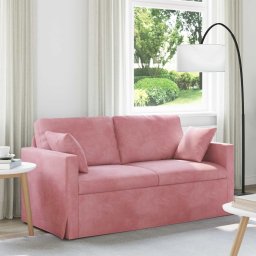 Canapea Roz Dimensiuni generale: 158 x 78 x 80 cm (l x ad. x î) GartenMobel Dekor