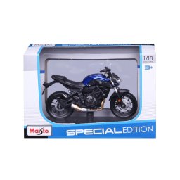 MAISTO MOTOCICLETA METALICA EDITIE SPECIALA YAMAHA MT07 SCARA 1 LA 18