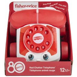 FISHER PRICE TELEFON INTERACTIV ROSU