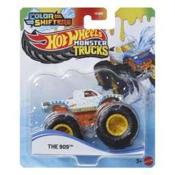 HOT WHEELS MONSTER TRUCK CAMION THE 909 CU CULORI SCHIMBATOARE SCARA 1 LA 64
