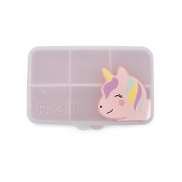 CUTIE SNACK 6 COMPARTIMENTE, MELII, PRINT UNICORN