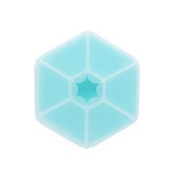 CUTIE SNACK HEXAGON SNACKLE 6 COMPARTMENTE, MELII, BLUE
