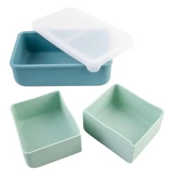 CUTIE PRANZ BENTO CU COMPARTIMENTE DETASABILE, MELII, SAGE CACTUS FERN