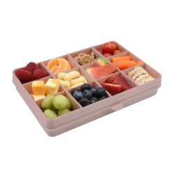 CUTIE SNACK 12 COMPARTIMENTE, MELII LUXE, PINK
