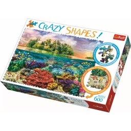 PUZZLE TREFL 600 CU PIESE CIUDATE - INSULA EXOTICA