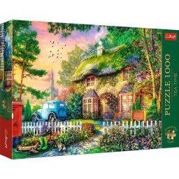 PUZZLE TREFL 1000 PREMIUM PLUS TEA TIME CASUTA STONEY LANE
