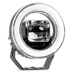 Proiector LED cu Angel Eye model AWL58, pozitie, semnalizare, faza lunga/scurta, pentru Off-Road, ATV, SSV, putere 45W, 8000lm,