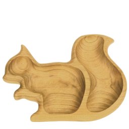 Bol din lemn veveriță