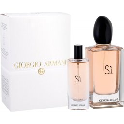 Giorgio Armani Sì EDP 100 ml + EDP 15 ml (Femei)