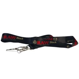 Raw Black Suport tigara Lanyard Snur