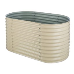 Blumfeldt HIGH GROW, bej, 1,6 M, ghiveci ridicat, aluminiu galvanizat (GDMB4-High-Grow-160B)