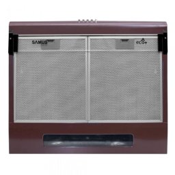 Hotă Decorativă Samus SM62MECO+ | 60cm, 268m³/h, Maro