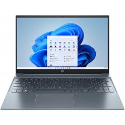 RESIGILAT Laptop HP 15.6'' Pavilion 15-eh1005nq, FHD IPS, Procesor AMD Ryzen™ 7 5700U (8M Cache, up to 4.3 GHz), 8GB DDR4, 512GB SSD, Radeon, Win 11 Home, Fog Blue (INT keyboard)