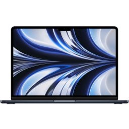RESIGILAT Laptop Apple MacBook Air, Apple M2, 13.6 inch, 16GB RAM, 512GB SSD, macOS Monterey, Negru (INT Keyboard)