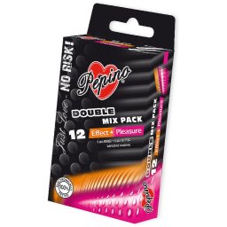 Pepino Double Mix Pack prezervative 12 buc