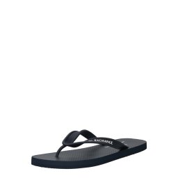 ARMANI EXCHANGE Flip-flops albastru noapte / alb