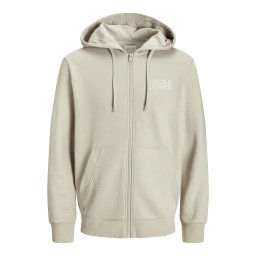 JACK & JONES Hanorac alb kitt