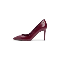 TOMMY HILFIGER Pumps 'ESSENTIAL' roșu bordeaux