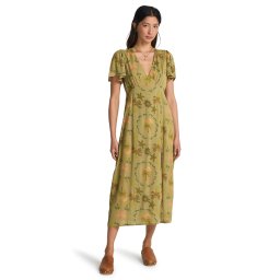 BILLABONG Rochie verde / oliv / verde pastel / portocaliu caisă