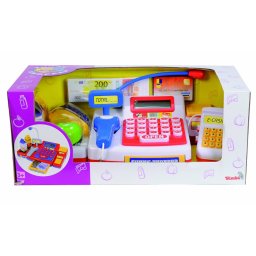 Simba supermarket checkout with scanner 104525700
