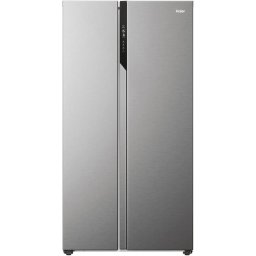 Side by side HSR5918DNMP, 528 l, Total No Frost, Multi air flow, Clasa D, SuperCooling, SuperFreezing, Holidays, H 177 cm, Inox
