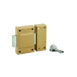 Broasca aplicata ETENDARD, fara buton, pentru ușa de pivniță, cilindru 40mm, oțel, 3 chei - THIRARD