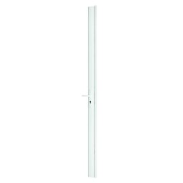 Broască aplicată reversibilă cu 3 puncte laterale Tribando, albă, pentru toc cu înălțimea maximă de 2250 mm - THIRARD